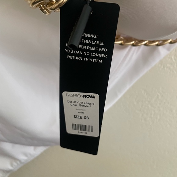 Out of your league bodysuit from Fashion Nova size xs NWT - Picture 4 of 9